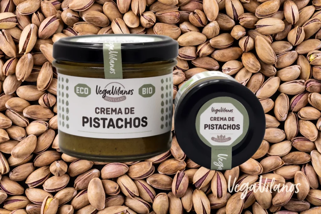 Crema de Pistacho Vegana de Vegavilanos