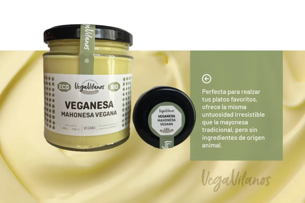 veganesa / mayonesa ecológica y vegana, tienda online