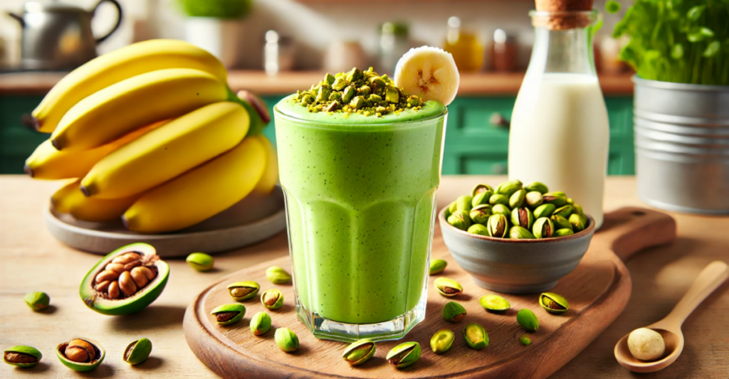 2. Smoothie de Pistacho y Plátano